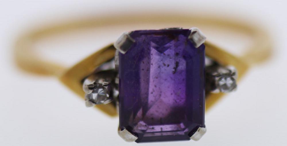 Quality Amethyst Ring in 18... image