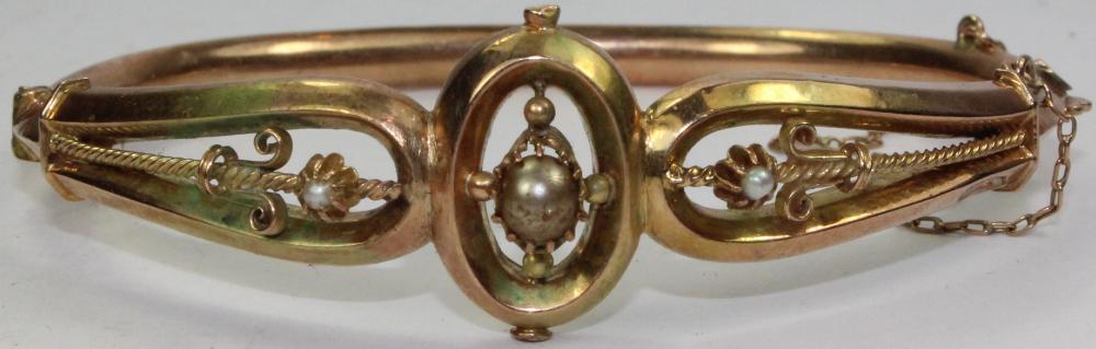 Ornate Victorian Bangle in ... image