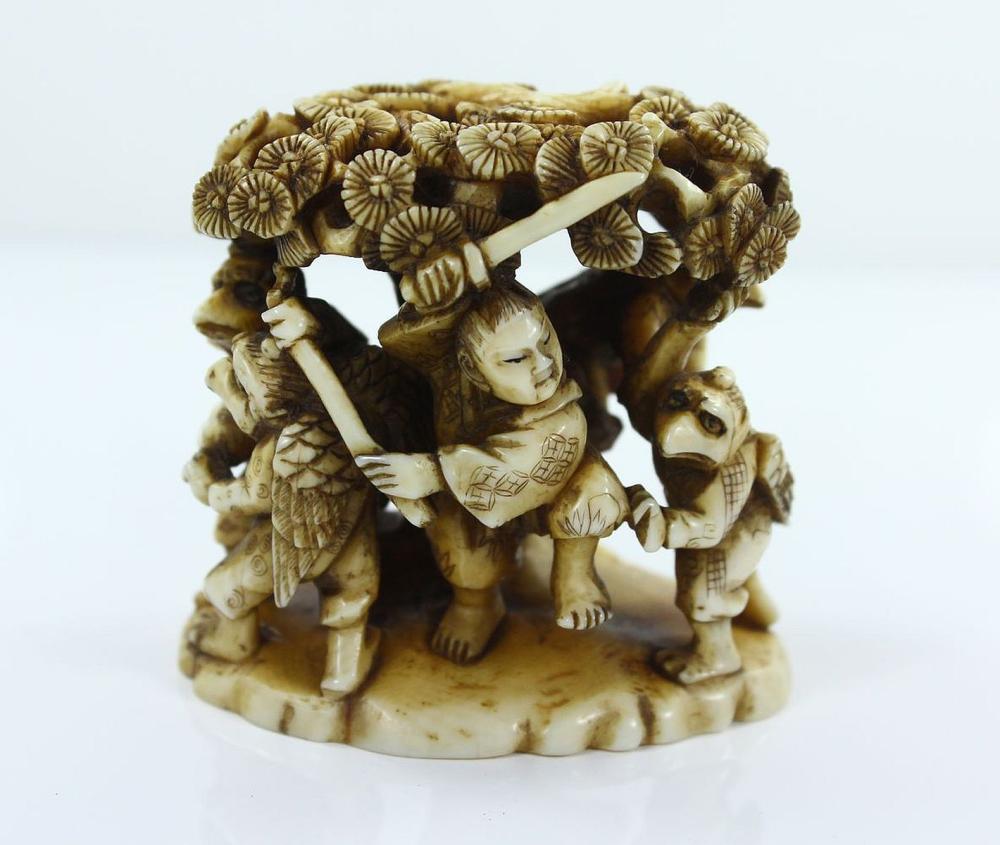 Japanese Ivory carving of H... image