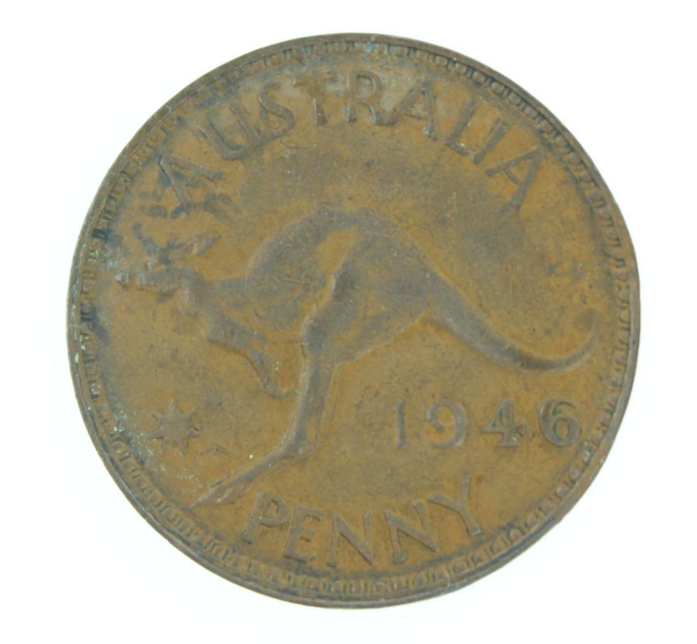 Australia 1946 Penny Coin image