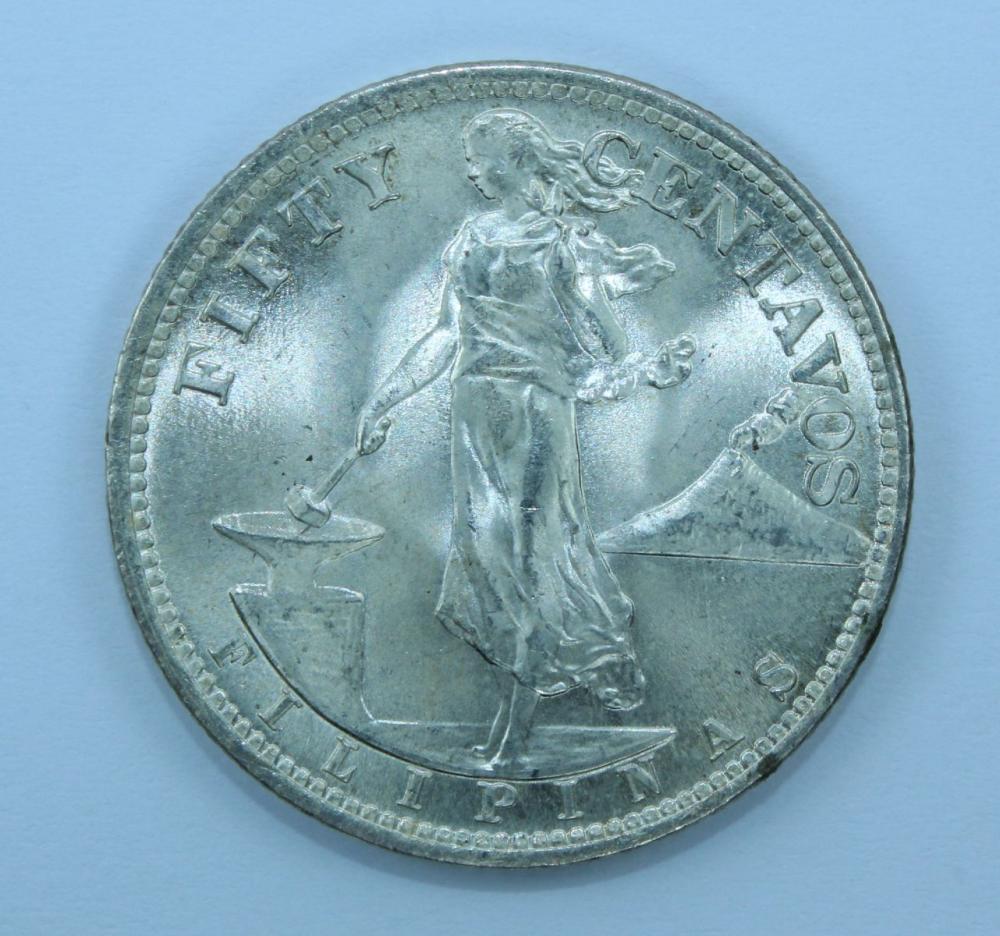 Philippines 1944 S Fifty Ce... image