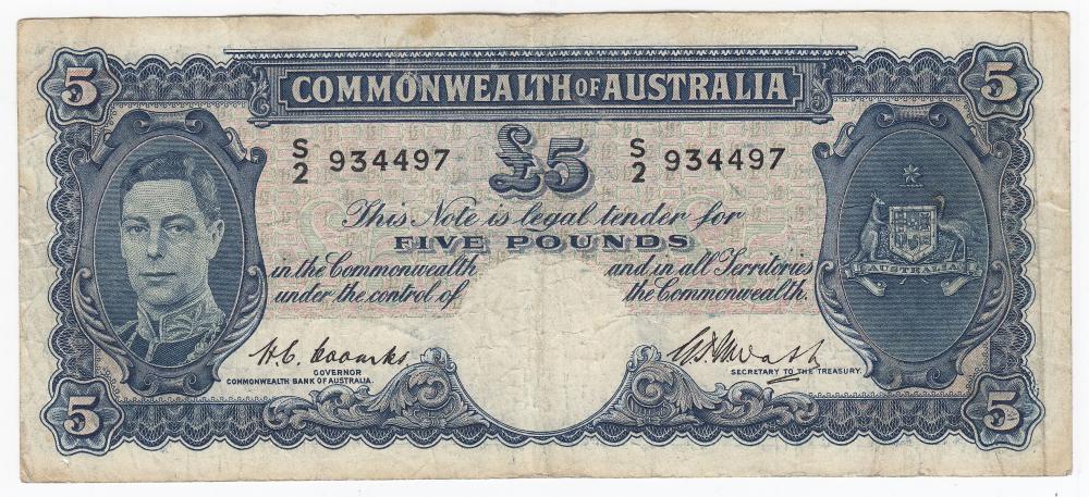 Australia 'Coombs - Watt' £... image