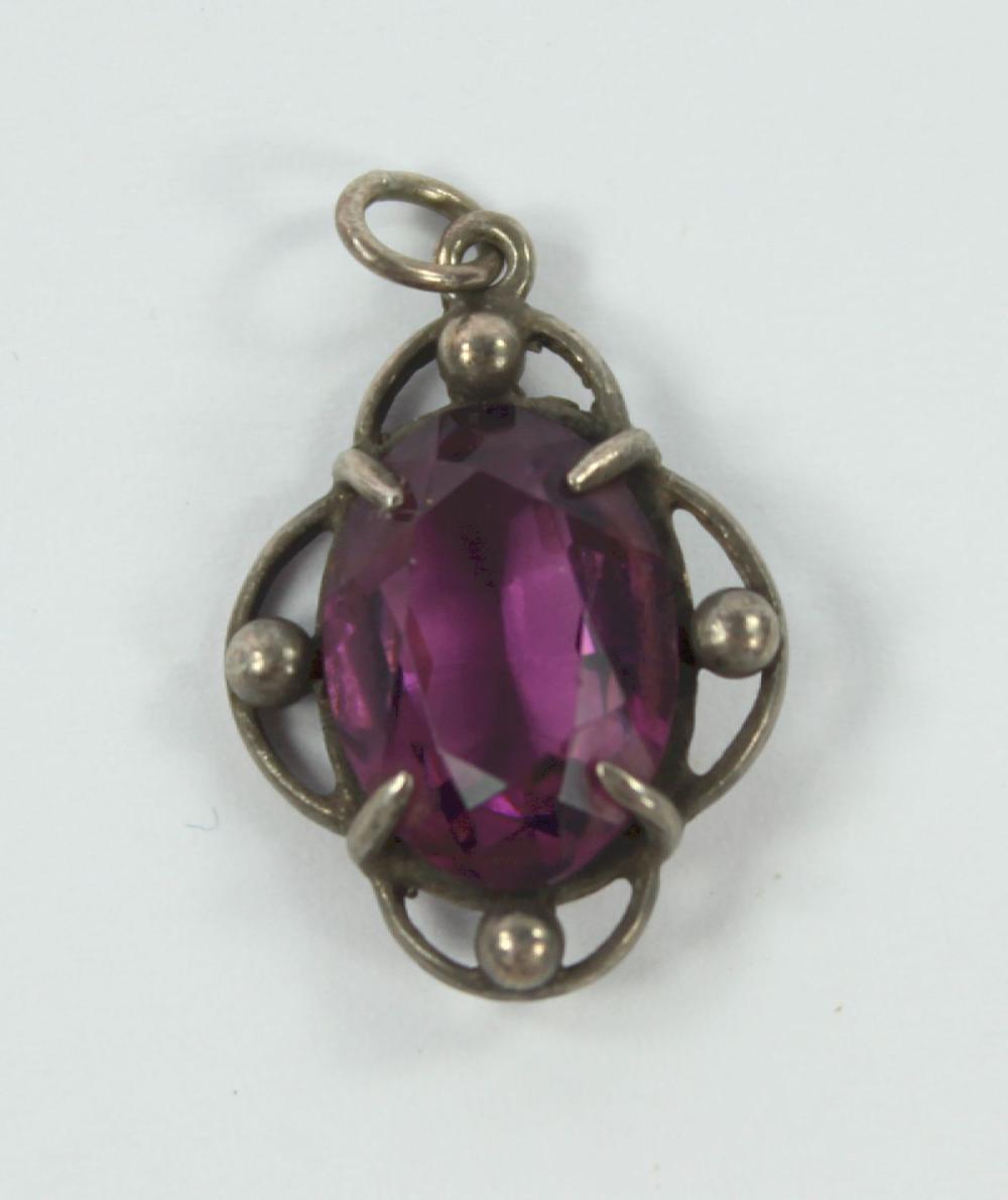 Small Vintage Amethyst Pend... image