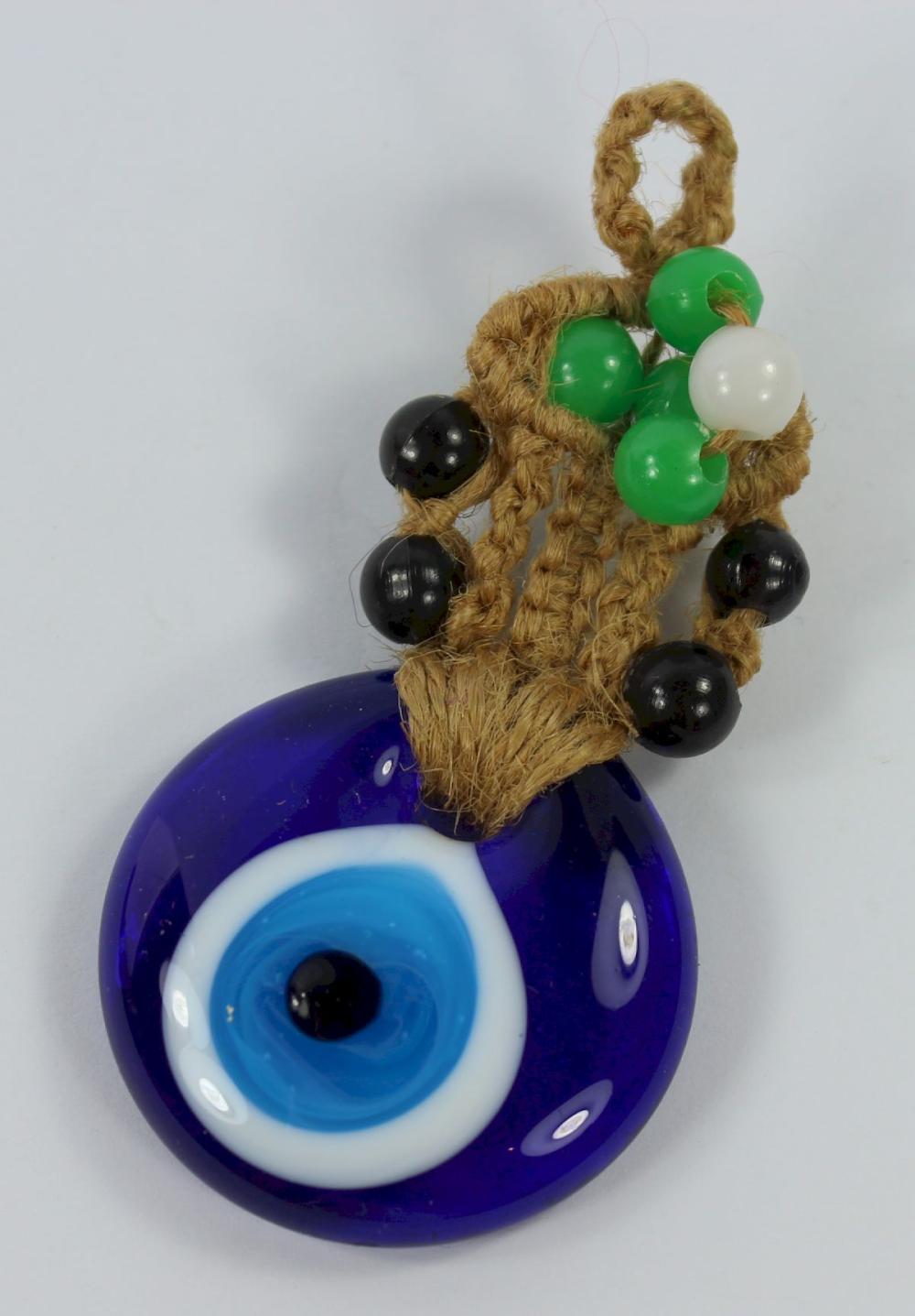 Hippy-style Glass Evil Eye ... image