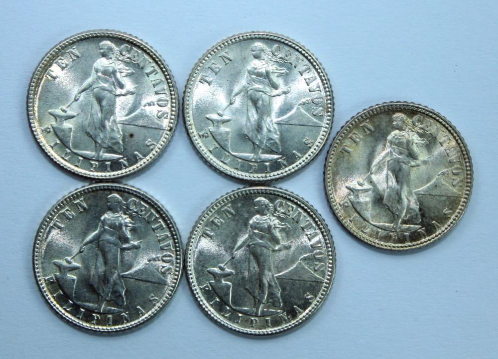 Philippines 1945 D Silver (... image