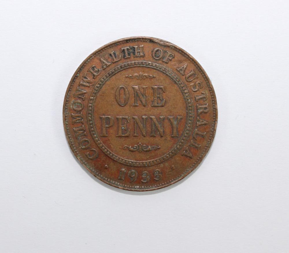 Australia 1933/2 Penny Coin... image