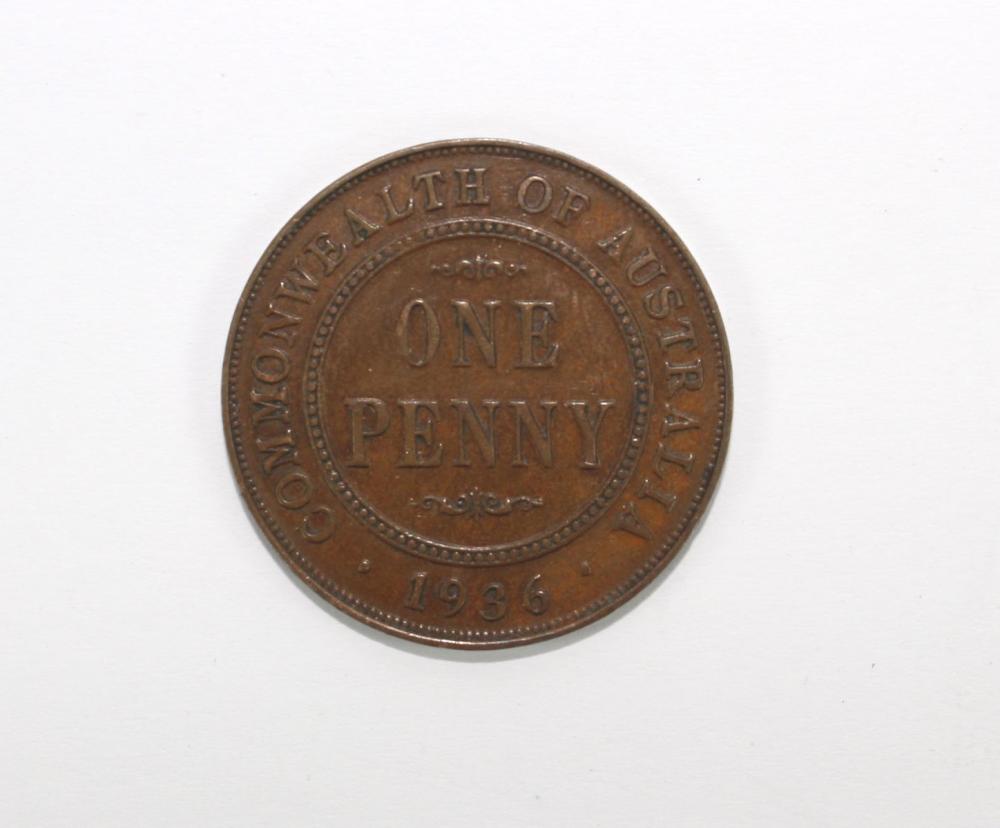 Australia 1936 Penny, virtu... image