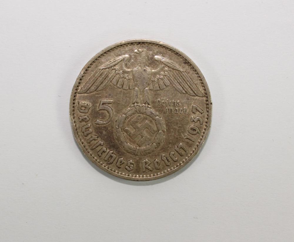 Germany 1937 D Silver (900)... image