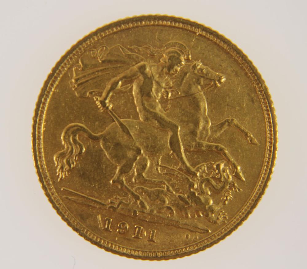 Australia 1911 S Gold (916)... image