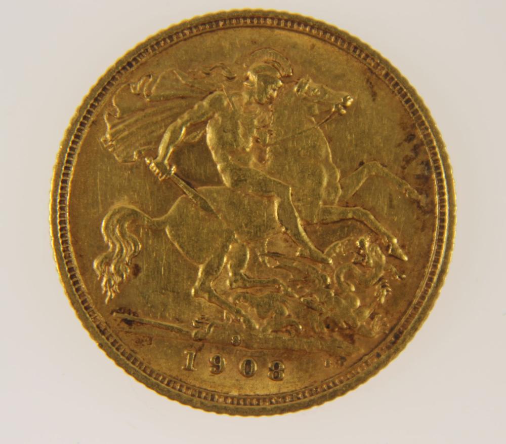 Australia 1908 S Gold (916)... image