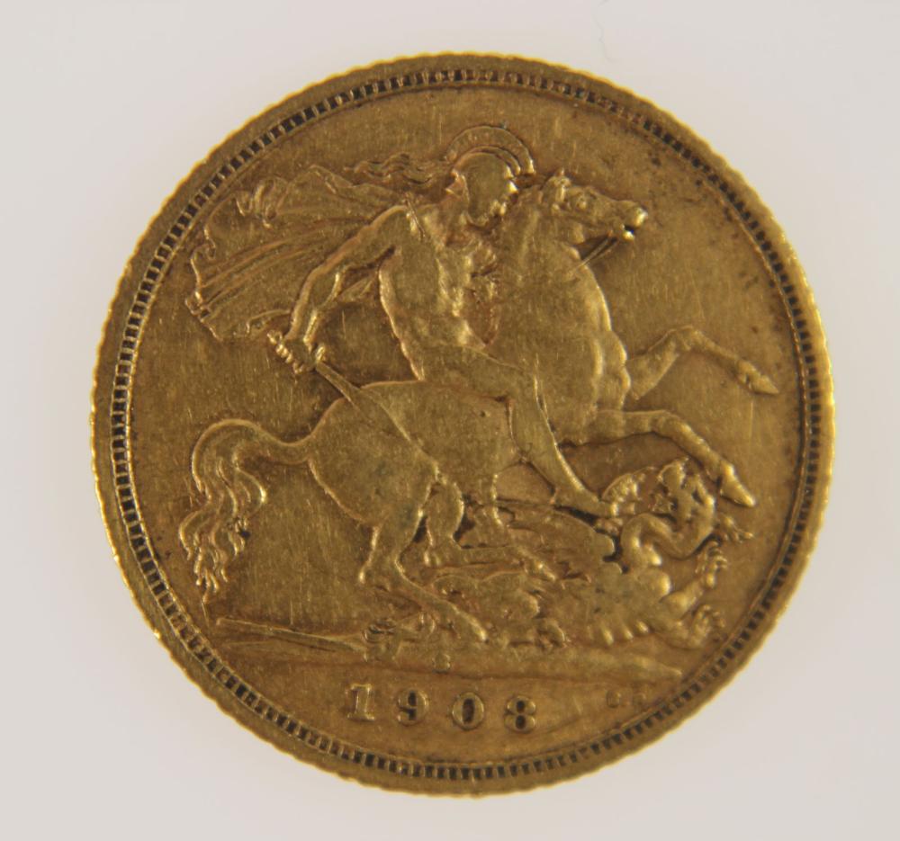 Australia 1908 S Gold (916)... image