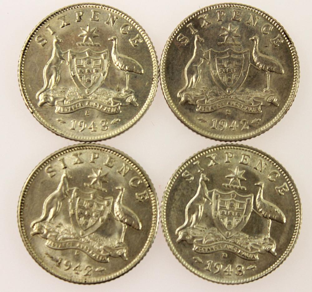 Australia 1942 S, & 1942 D,... image