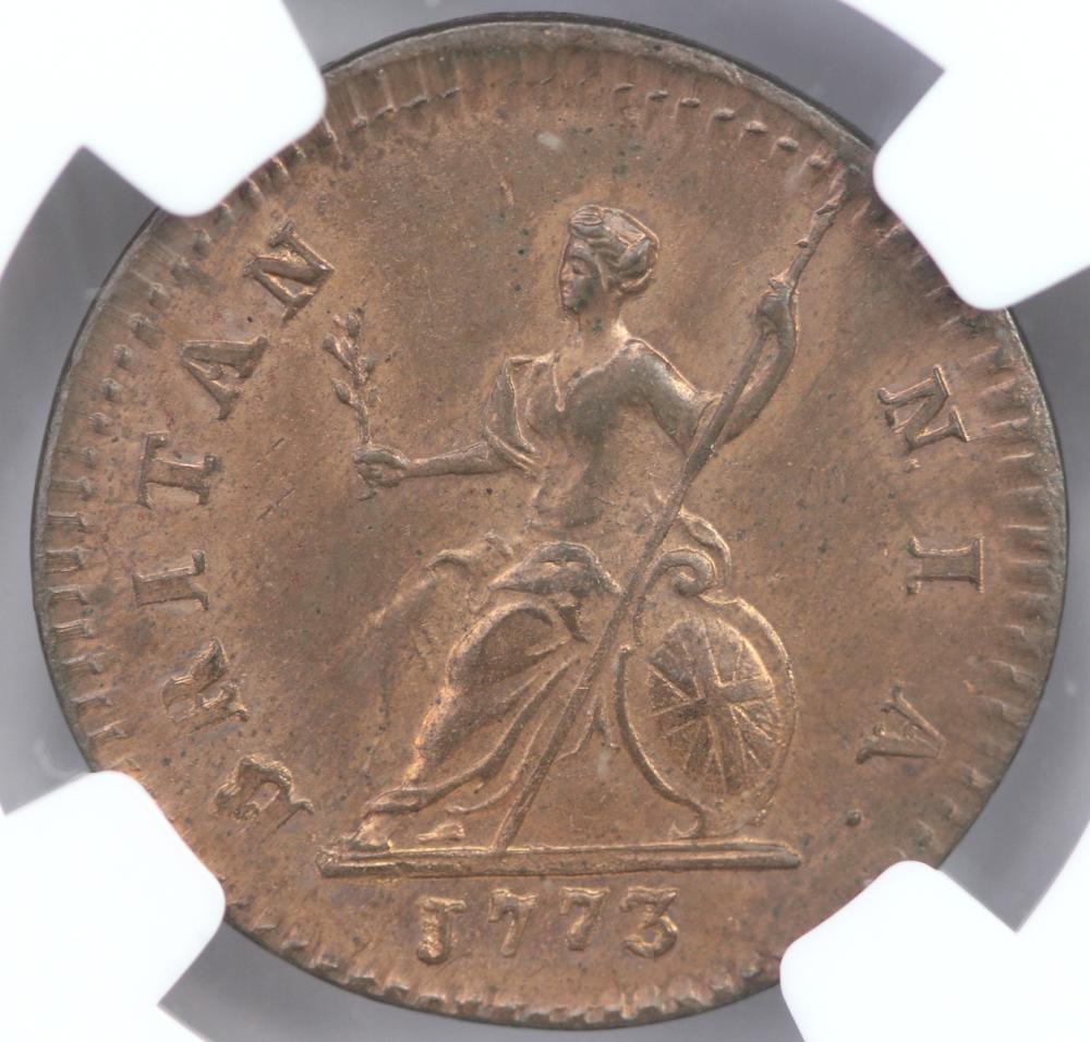 Great Britain 1773 Farthing... image