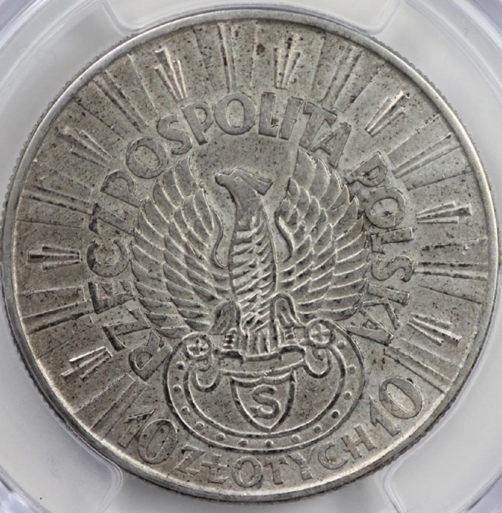 Poland 1934 10 Złotych, PCG... image