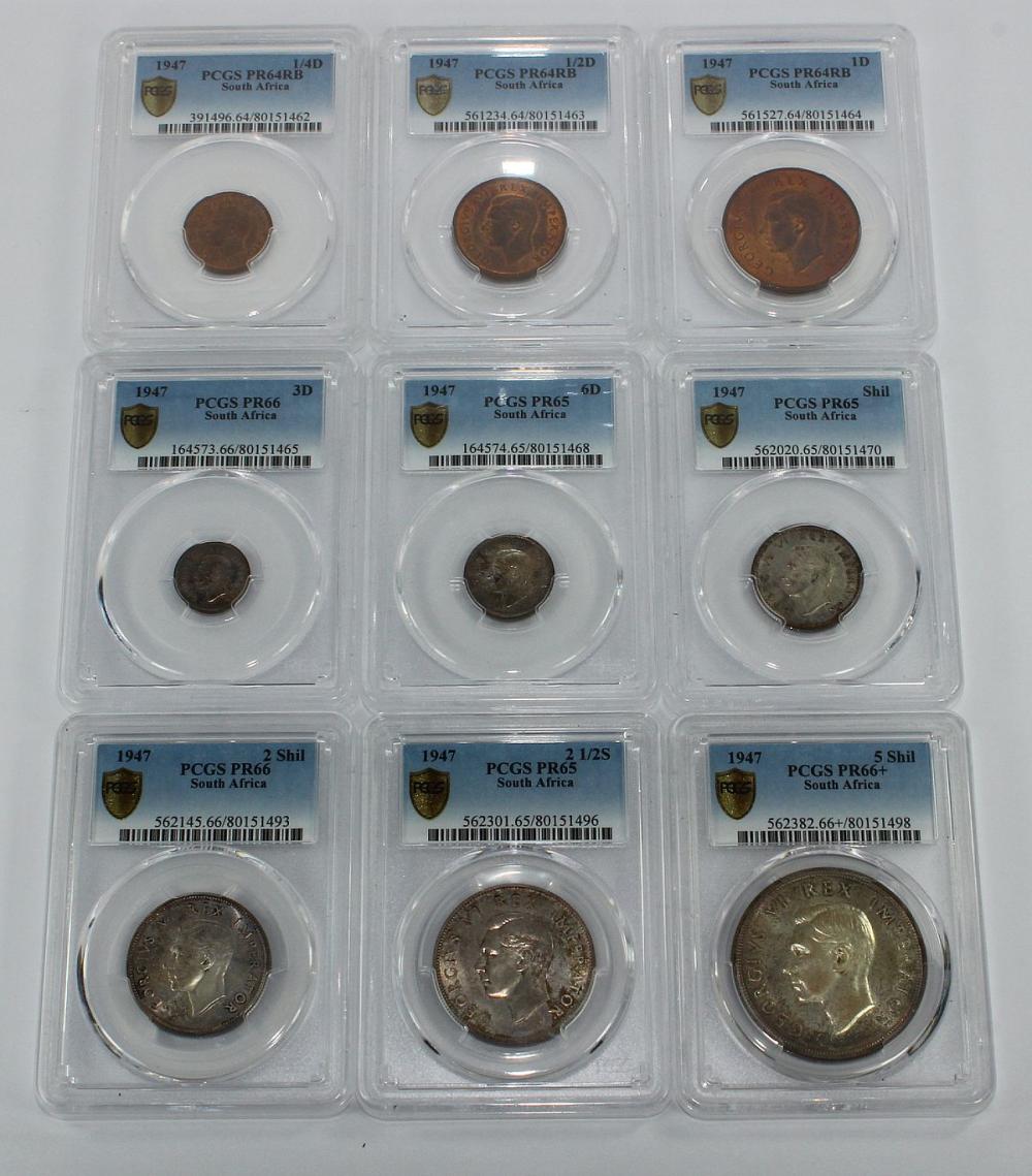 South Africa 1947 Proof Set... image