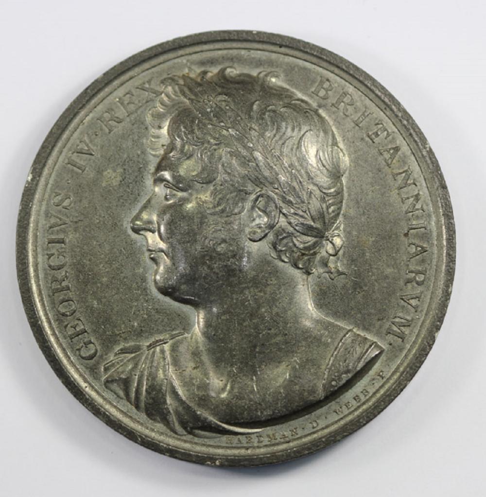 Great Britain. 1821 Medal f... image