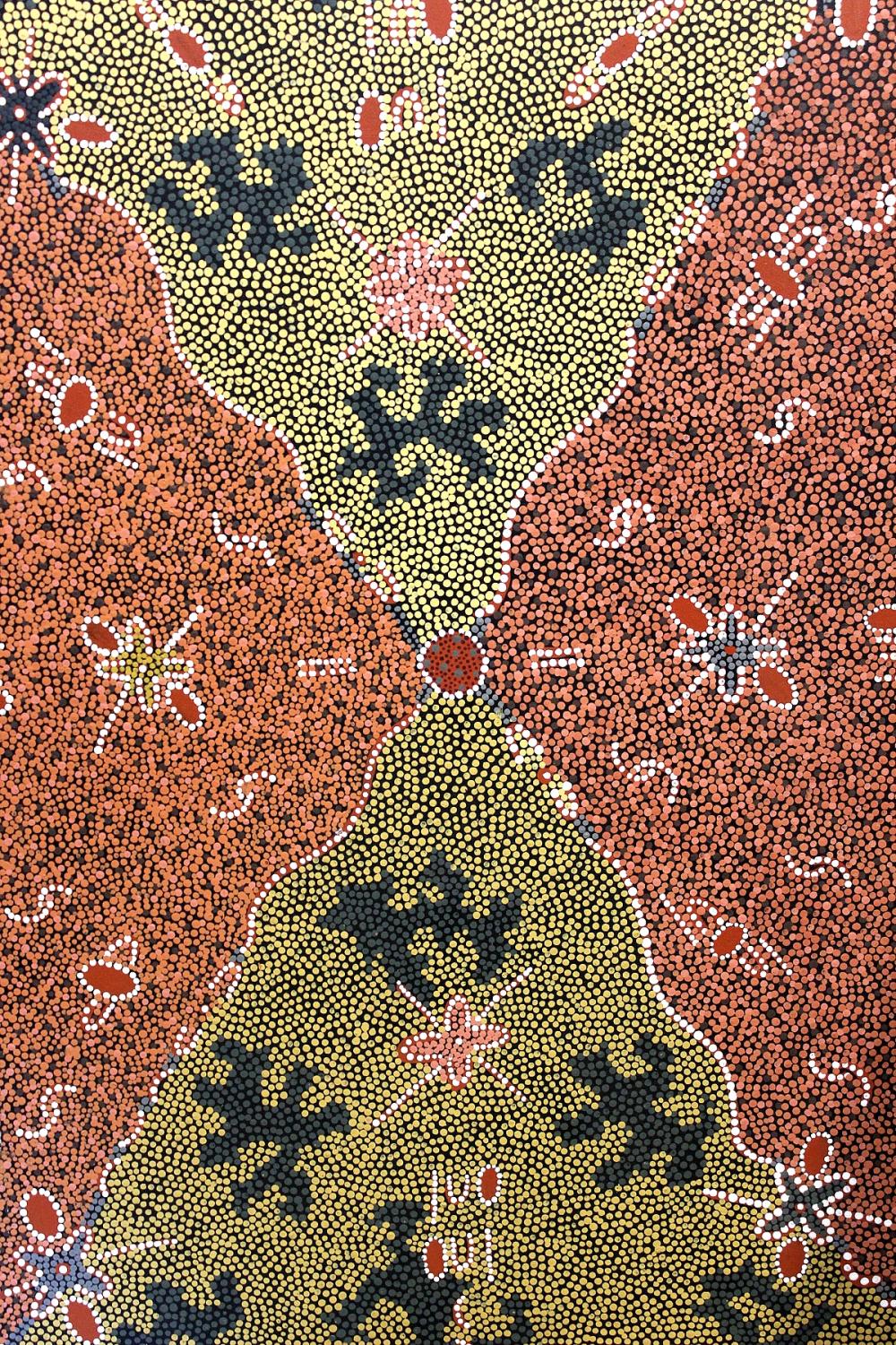 Aboriginal Dot Painting on ... image