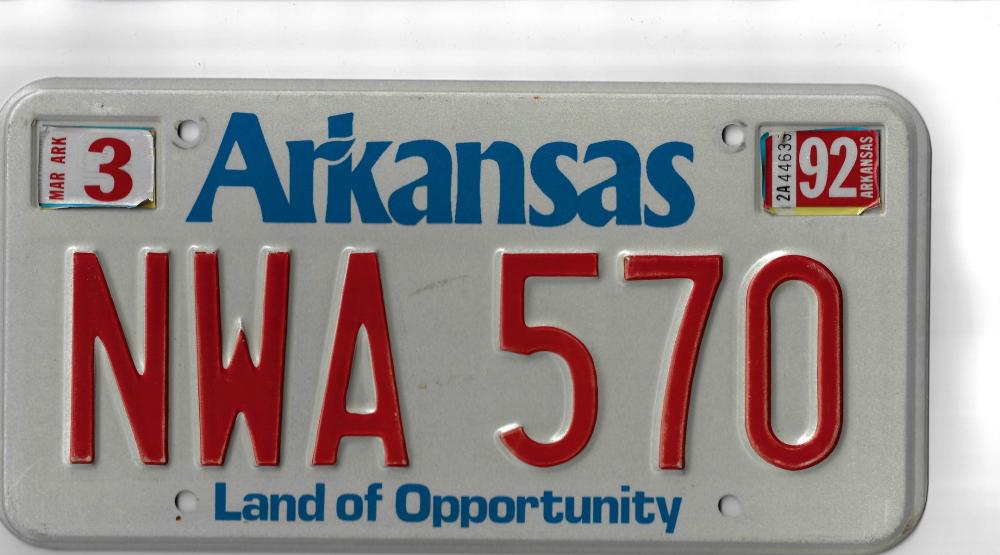 U.S.A. 'Arkansas' Car Numbe... image