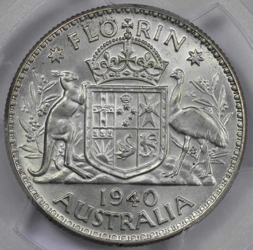 Australia. 1940 Florin, PCG... image