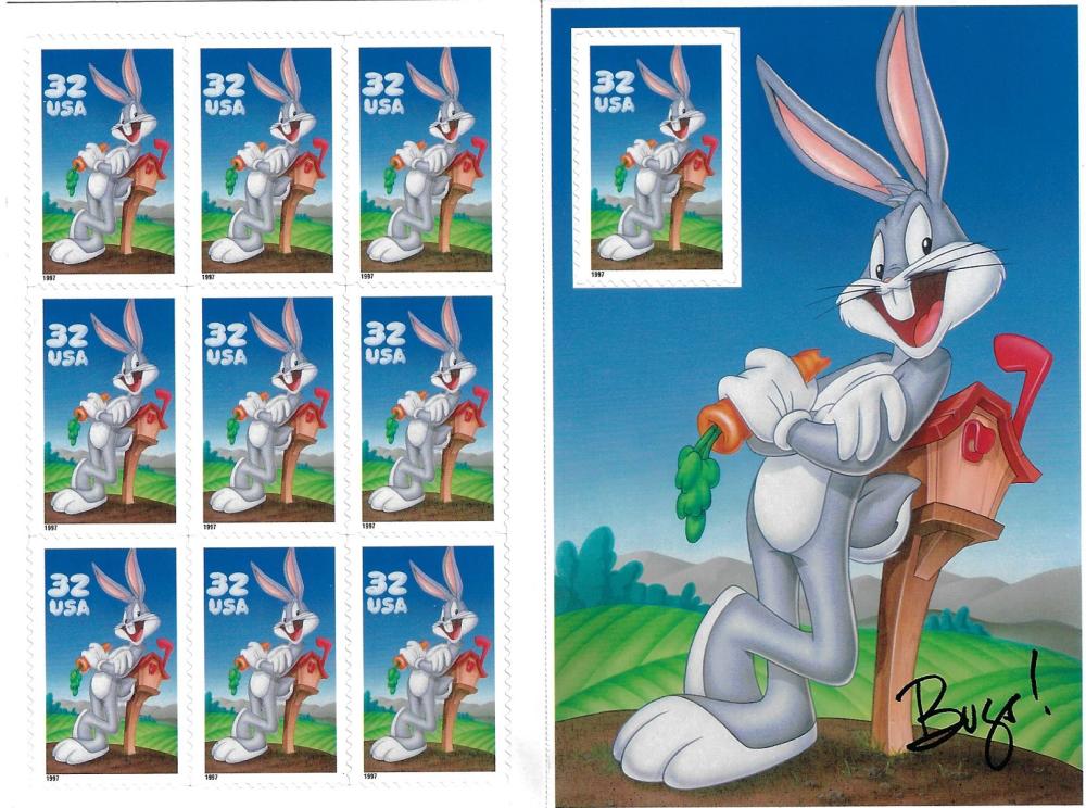 U.S.A. 'Looney Tunes' Stamp... image