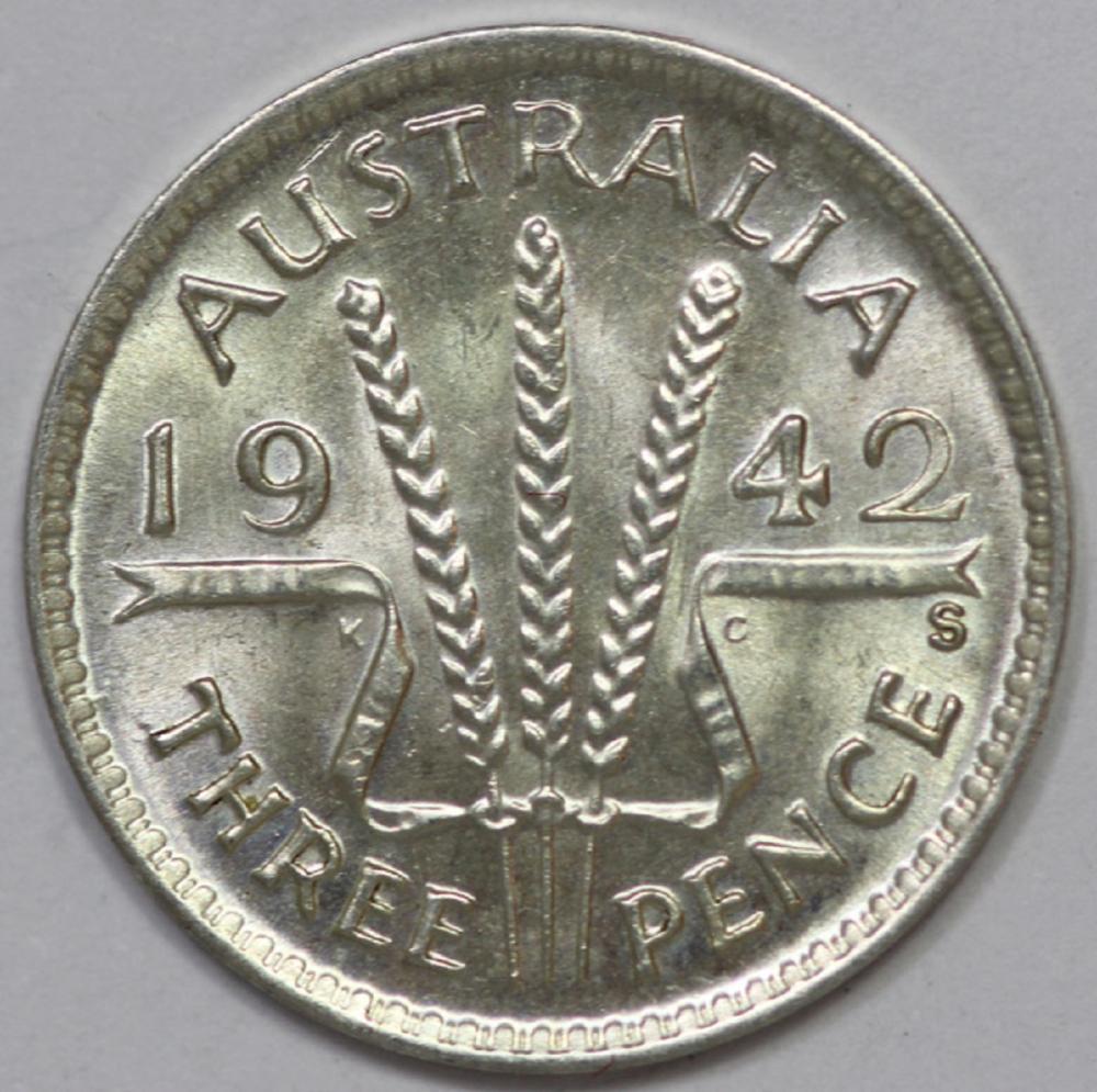 Australia. 1942 S Threepenc... image