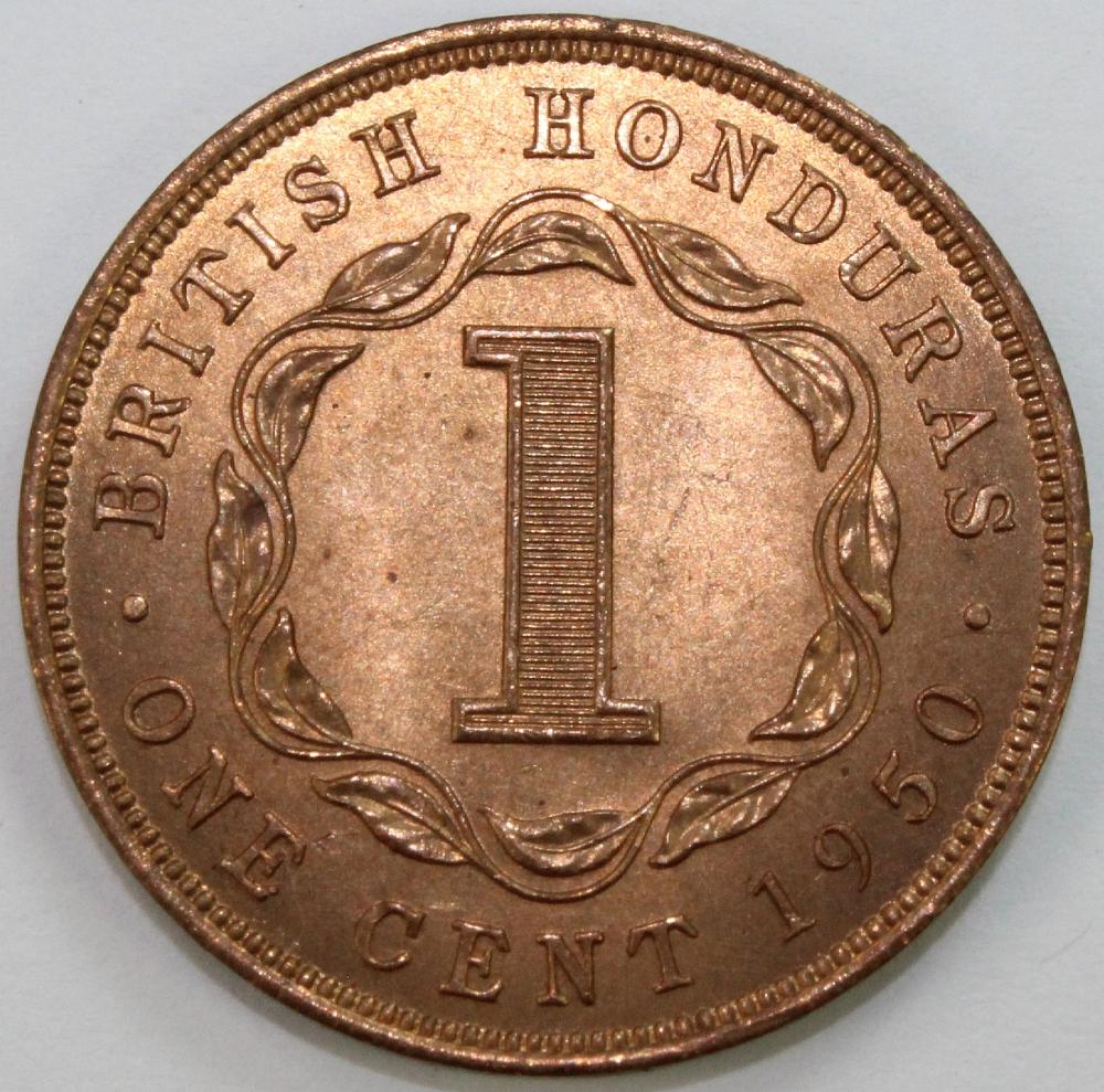 British Honduras. 1950 Cent... image