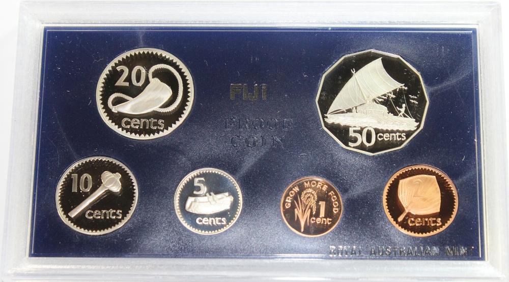 Fiji. 1980 Proof Set (6 coins) image