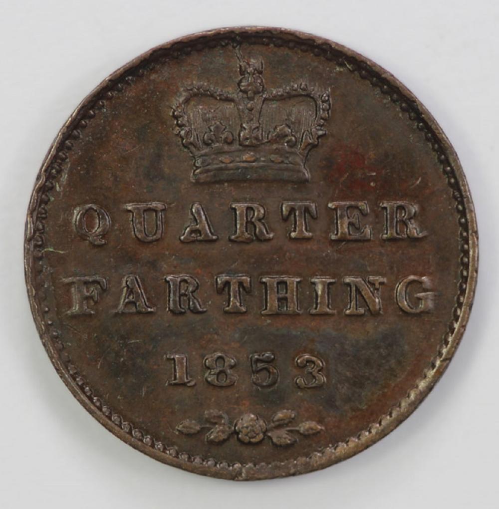 Great Britain. 1853 Quarter... image