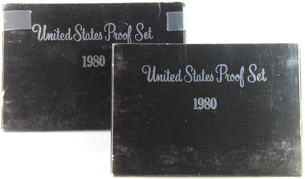 U.S.A. 1980 S Proof Sets (2... image