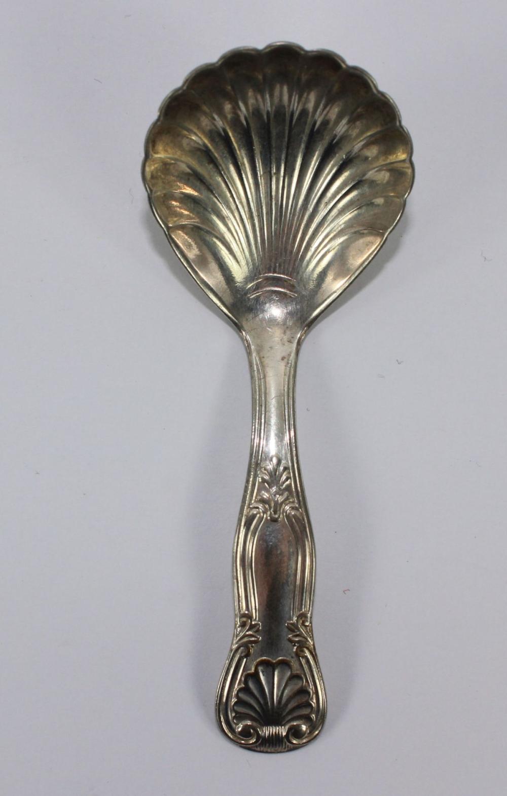 Tea Caddy Spoon in Silver-p... image