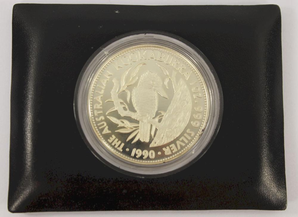 Australia 1990 Silver (999)... image