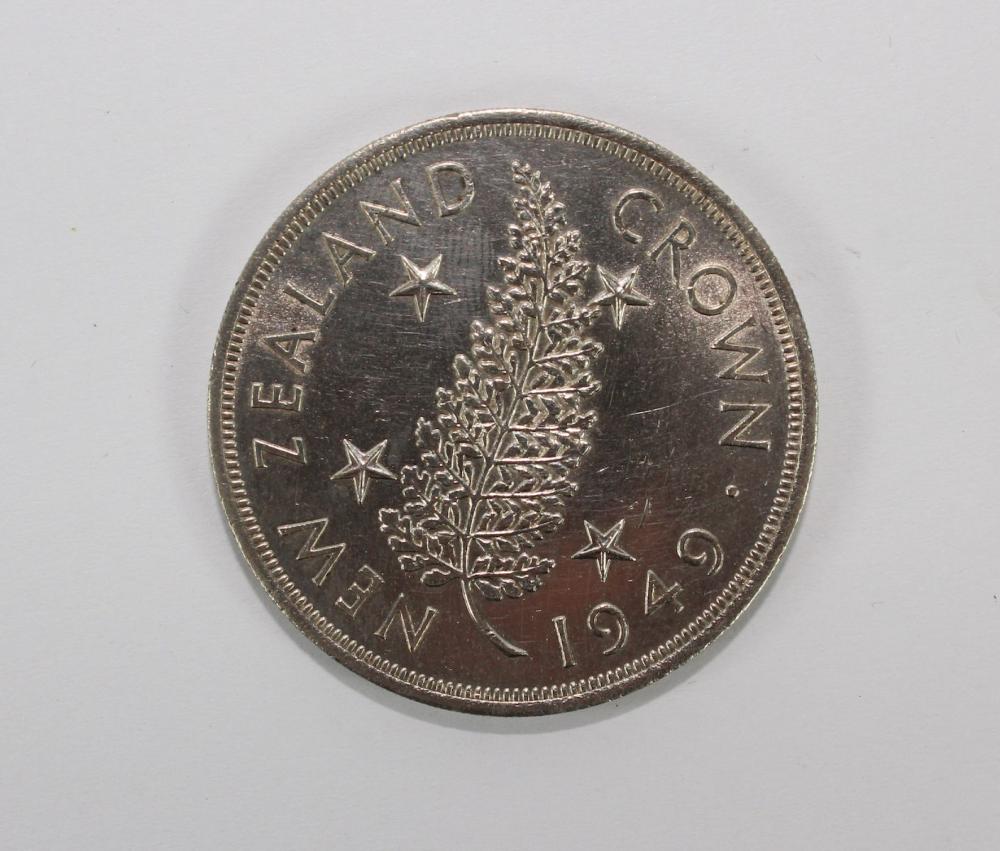 New Zealand 1949 Crown, Ext... image