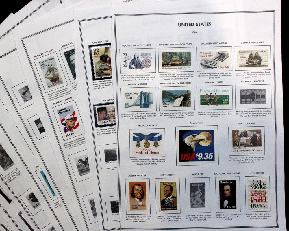 U.S.A. Selection of Stamps ... image