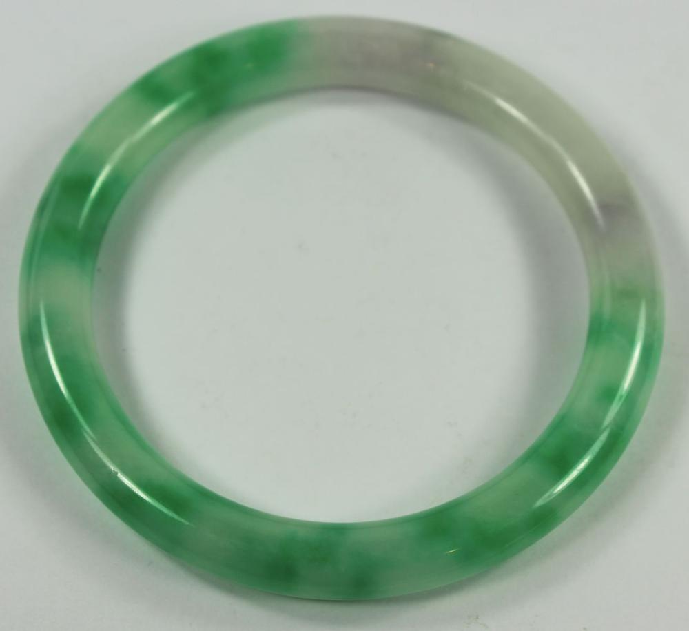 Green Jade Bangle image