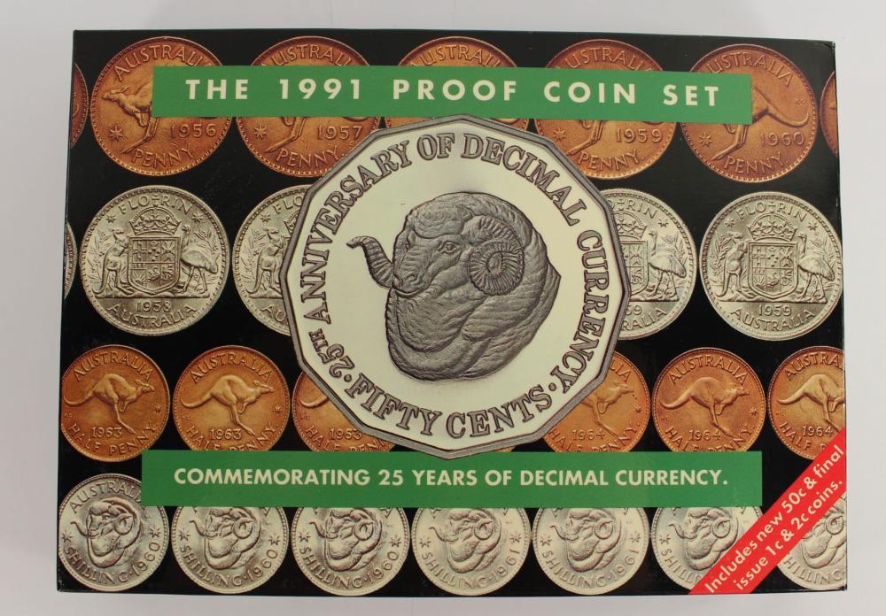 Australia 1991 Proof Set, F... image