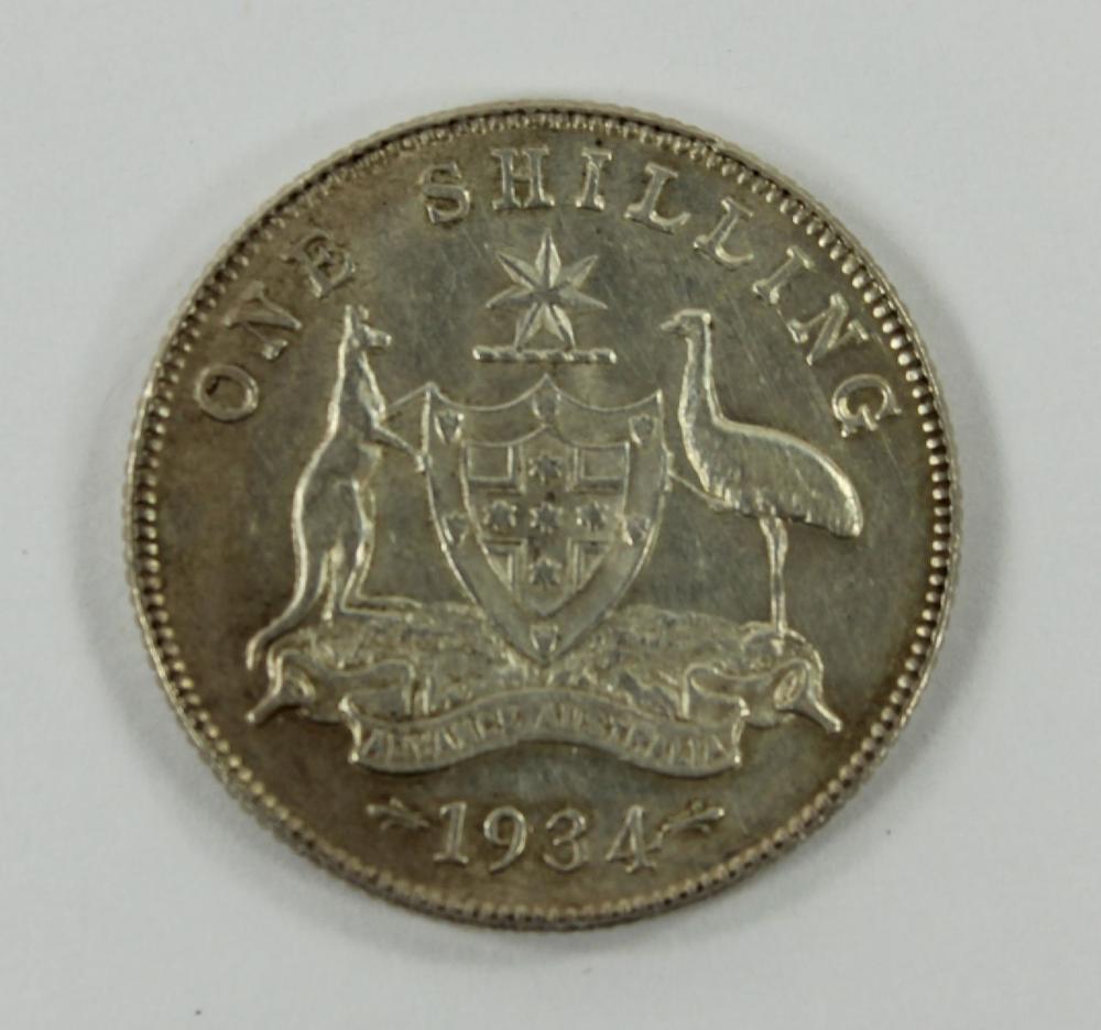 Australia 1934 Shilling, go... image