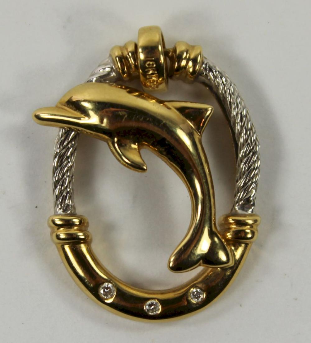 Maritime Brooch in 18ct Yel... image