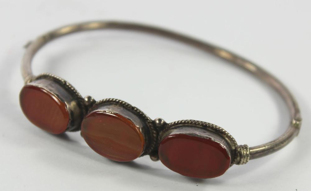 Vintage Red Agate Bracelet ... image