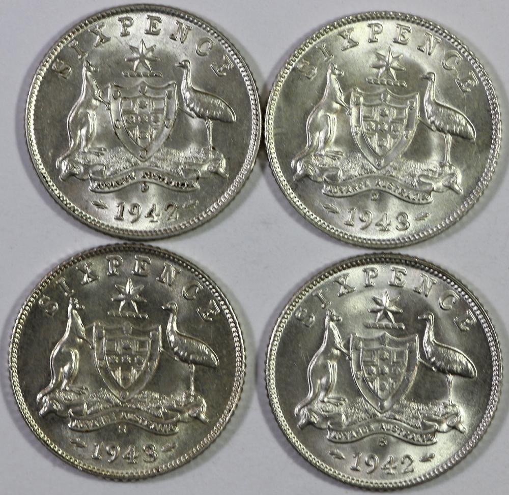 Australia 1942 'D' & 'S' Si... image