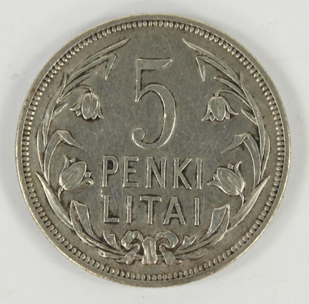 Lithuania 1925 Silver (500)... image