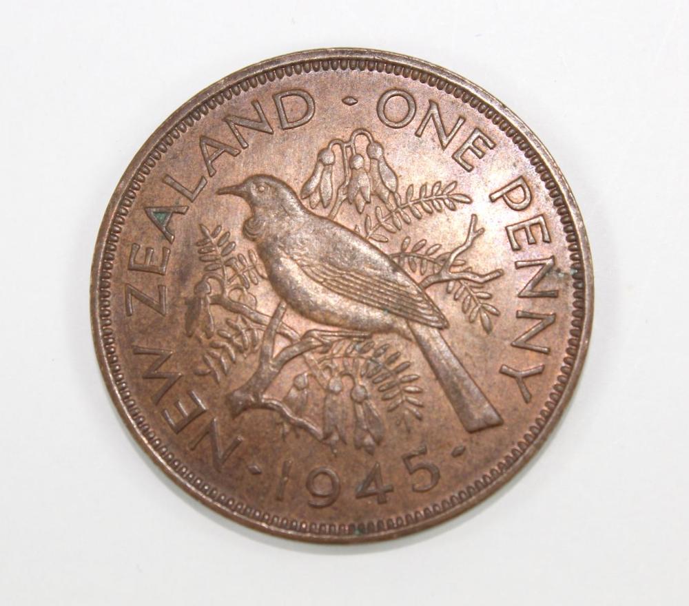 New Zealand 1945 Pennies, v... image