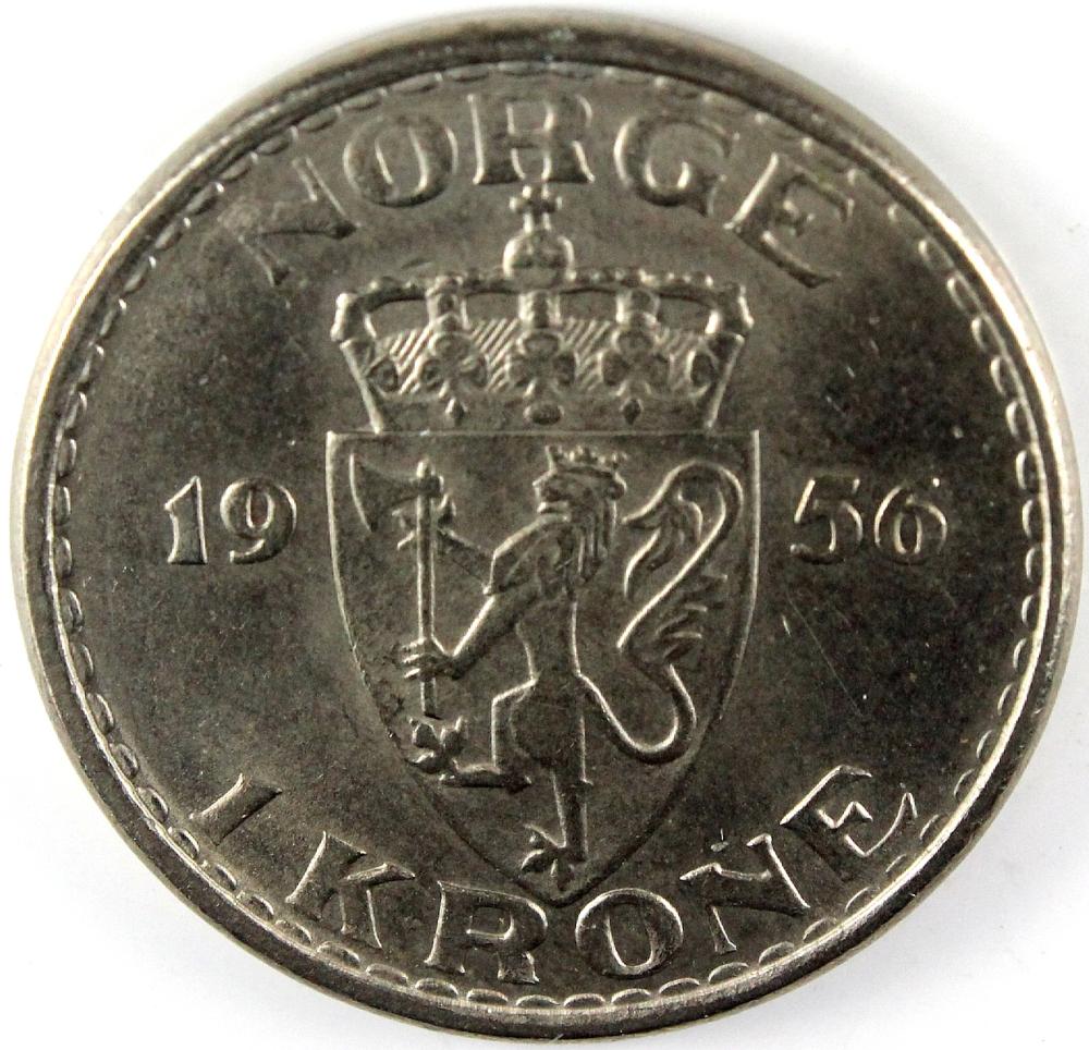 Norway 1956 Krone, Choice U... image