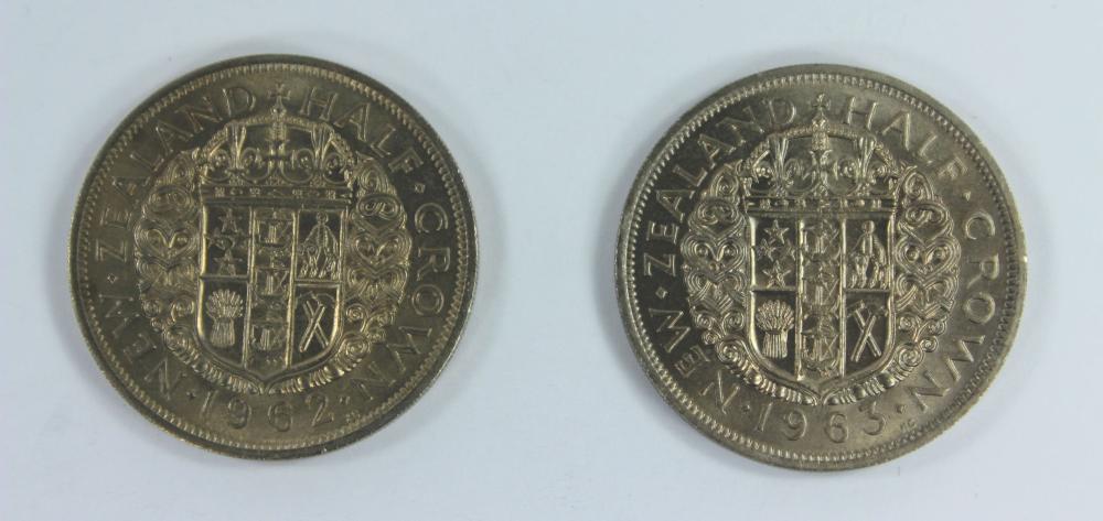 New Zealand 1962 & 1963 Hal... image