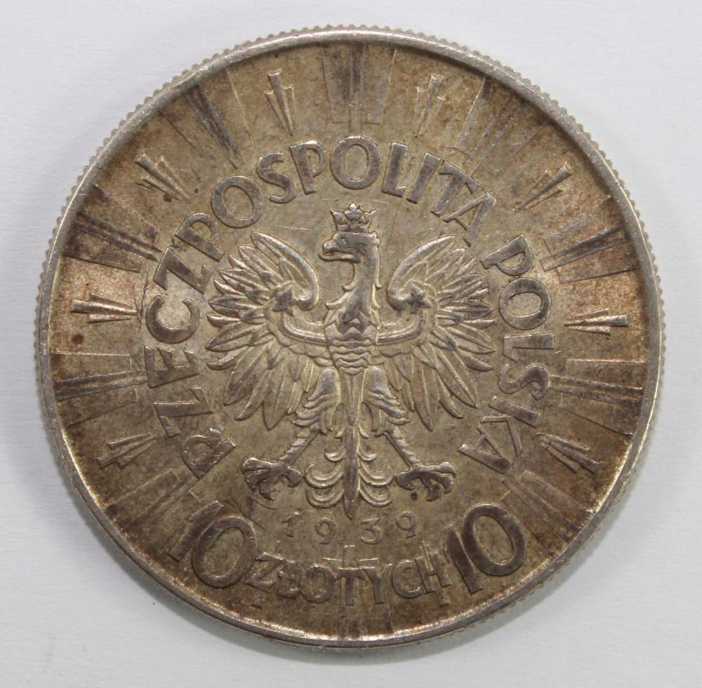 Poland 1939 Silver (750) 10... image