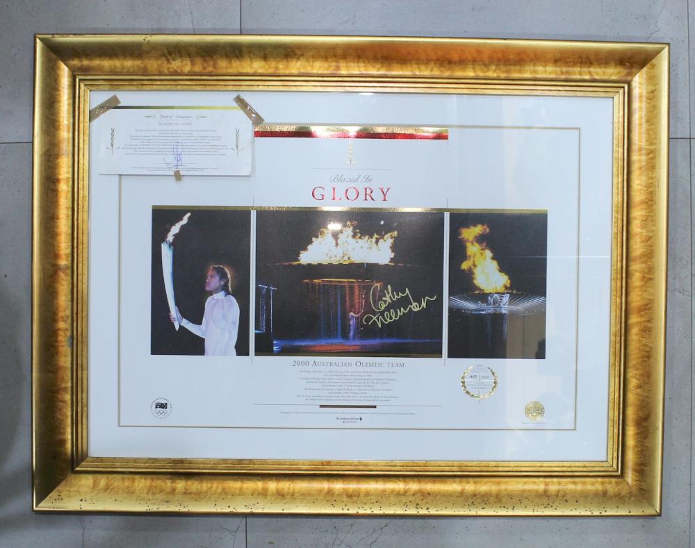 Cathy Freeman Signed Poster... image