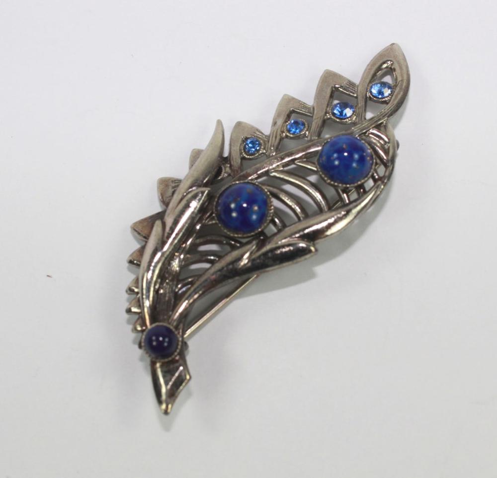 Flower-shaped Costume Brooch image