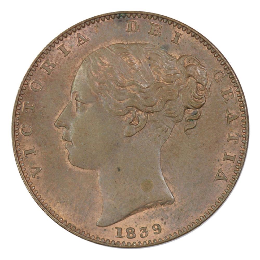 Isle of Man 1839 Farthing, ... image