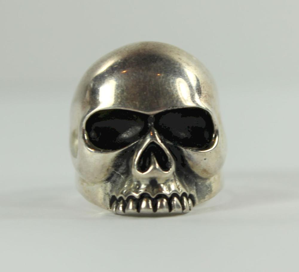 Phantom Skull Ring in Sterl... image