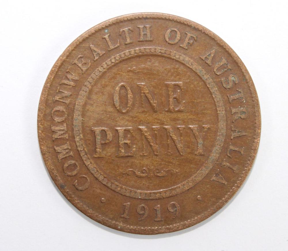 Australia 1919 .//. Penny, ... image