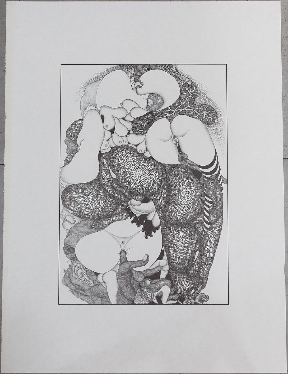 Erotic Print titled 'G-Stri... image